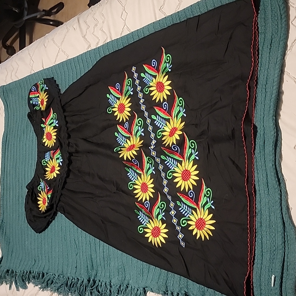 Traditional Mexican style dress